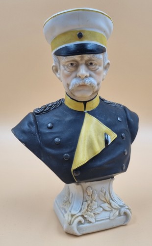 Historische büste porzellan - büste,
