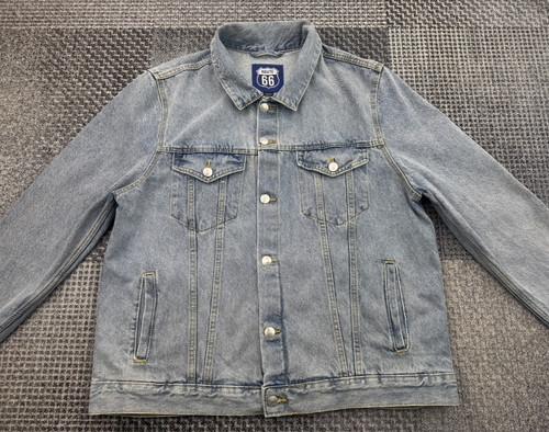 Route hellblaue jeansjacke - route,