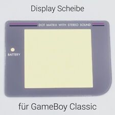 NEU Display Scheibe für GameBoy Classic Standard Grau DMG B-WARE Ersatz Front GB