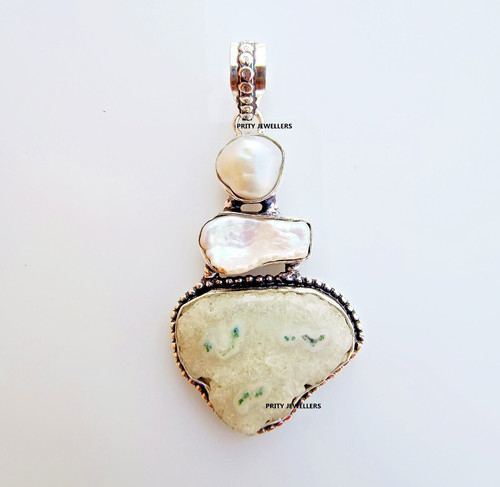 Weiß druzy quarz mit - weiß,