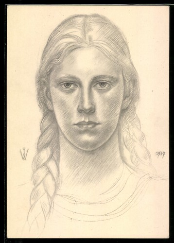 Künstler willrich - künstler-ak,