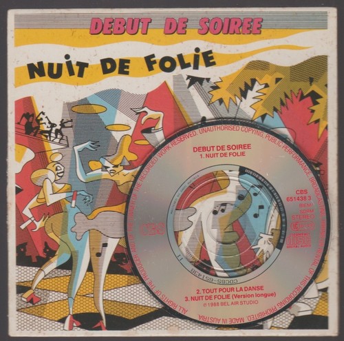 Debut soirée nuit folie - debut, de