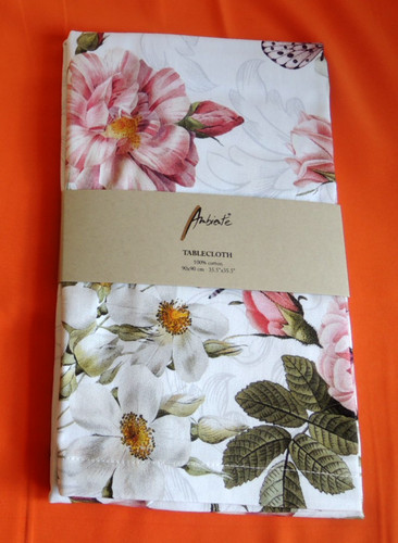 Tischdecken blumen rosen - tischdecken,