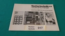 fischertechnik Programmieranleitung Computing IBM Personal Computer Interface