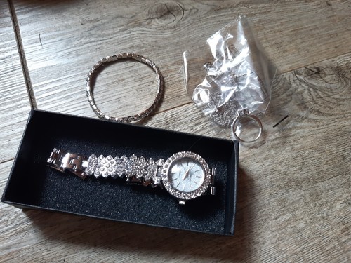 Schmuckset uhr 7teilig - schmuckset,, uhr,