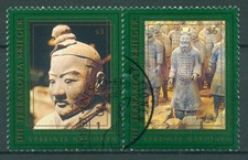 UNO Wien 1997 UNESCO Terrakotta-Krieger 238/39 gestempelt