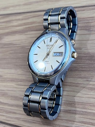 Seiko spirit 5m23 6a50 silver - spirit, 5m23-6a50