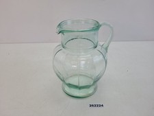 Kanne Pressglas Art Déco