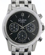 Glashütte Original Senator Chronograph Automatik Kal. 10-60 Edelstahl ca.1992-96