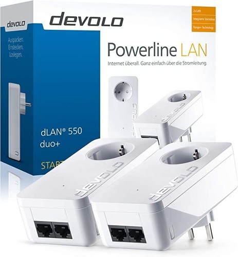 Devolo dlan 550 duo powerline - duo+,