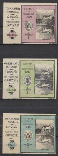 Wachauer notgeld - notgeld,