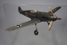 WWII Wehrmacht Luftwaffe Holzmodell einer Messerschmitt Bf109 - Handarbeit