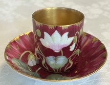 Sehr Selten!!! Nymphenburg Jugendstil Mokkatasse