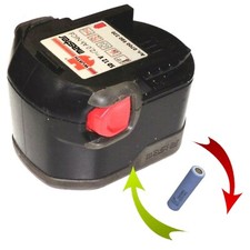  Reparatur Zellentausch für Würth Akku 9,6 V  SD9,6 . m. 2,5 Ah NiCd  0700980220