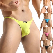 Sexy Bade G-String S M L XL schwarz Herren Mini Slip Tanga Unterhose Unterwäsc ^