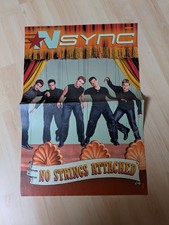 Poster Nsync - Hanson - 90er / 2000er Jahre aus Zeitschrift Bravo Party Deko