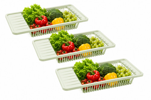 3er set gemüsesieb - set,