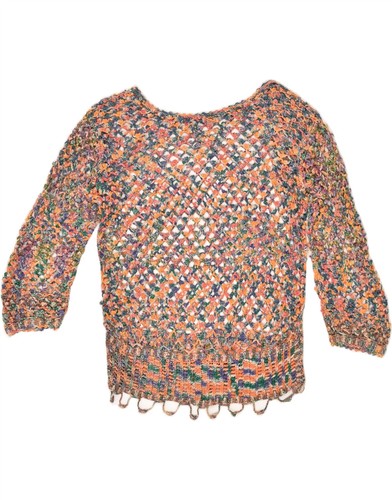 Vintage damen häkelpullover - vintage,