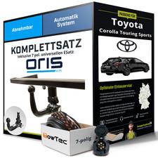 Anhängerkupplung ORIS abnehmbar für TOYOTA Corolla Touring Sports +E-Satz NEU