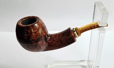 new Thomas KALMAR Freehand Bruyere Pfeife Halfbent Rhodesian 9mm Pipe