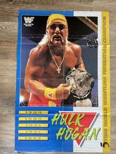 HULK HOGAN / HULKAMANIA - Vintage Poster aus WWF/WWE/WCW MAGAZIN
