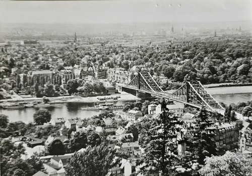 Dresden 1977 panorama von - ak,