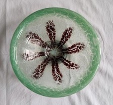 Art Déco WMF IKORA  Schale 1930er Karl Wiedmann -  34cm grün, braun