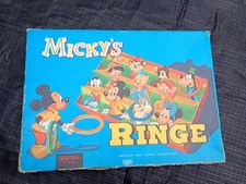 Mickys Ringe - Altes Ringwurfspiel /  Gesellschaftsspiel von Spear Spiel 
