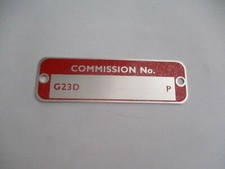 Typenschild schild oldtimer - typenschild,