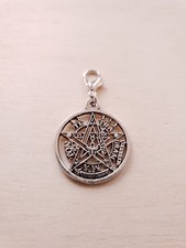 Wicca pentagramm anhänger - anhänger, ★