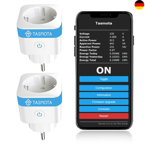 Tasmota wlan steckdose - 16a, mit