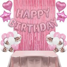 Mädchen Rosa Geburtstagsdeko