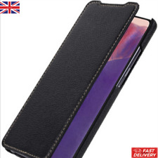 Echt Leder Flip Case für Samsung Galaxy Note 20, Book Type Wallet Cover