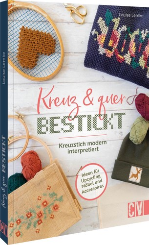 Kreuz und quer bestickt