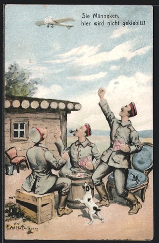 Künstler hoffmann - künstler-ak,