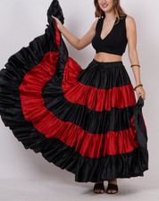 Langer Halloween-Rock Damen