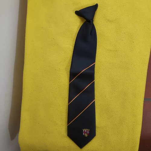 Clip krawatte mit wappen - clip-krawatte,