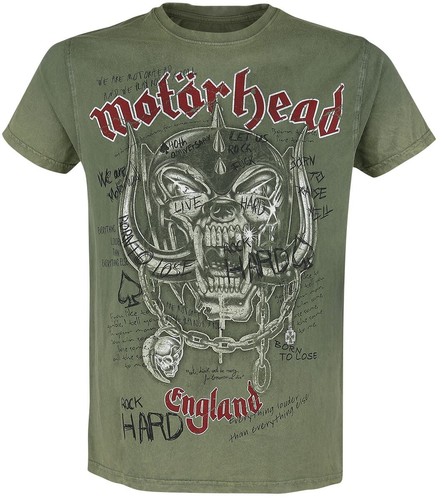 Motörhead shirt herren - motörhead, t-shirt