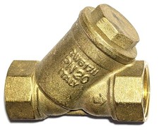 Schmutzfänger aus Messing