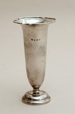 Englische Vase, 925er Silber, Birmingham um 1921  # 3704