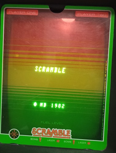 Vectrex scramble getestet - vectrex,