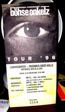 Böhseonkelz Ticket von der