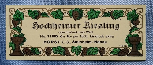 Altes weinetikett - altes,