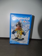 Playmobil 9284 Skifahrer mit Snowblades Ski Skistöcke Wintersport