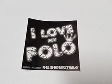 I Love My Polo Aufkleber