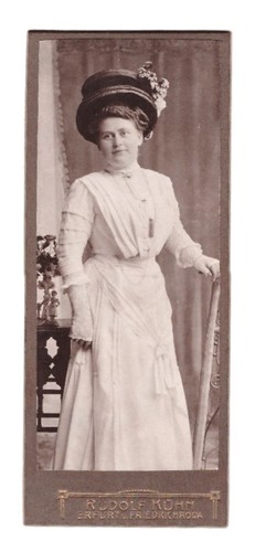 Cdv foto 1910 junge frau - 1910,,