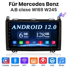 128GB Android 13 GPS Navi Autoradio für Mercedes Benz MB A/B W169 W245 W639 VITO