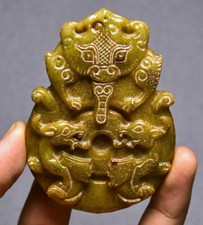 8CM Old Chinese Jade Carving