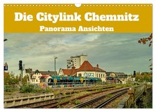 Die Citylink Chemnitz Panorama Ansichten (Wandkalender 2026 DIN A3 quer), CALVEN