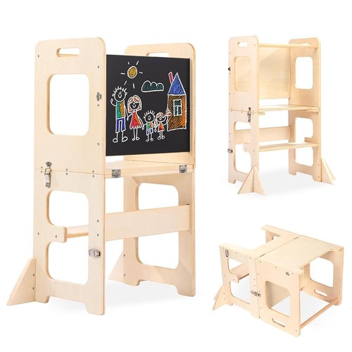 Lernturm holz für kinder - für,